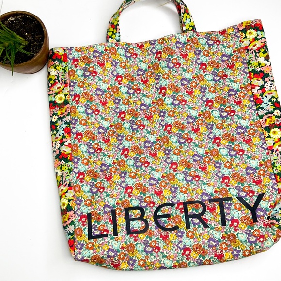 Liberty of London Handbags - Liberty London Floral Tote Bag Multicolour | Cotton Canvas